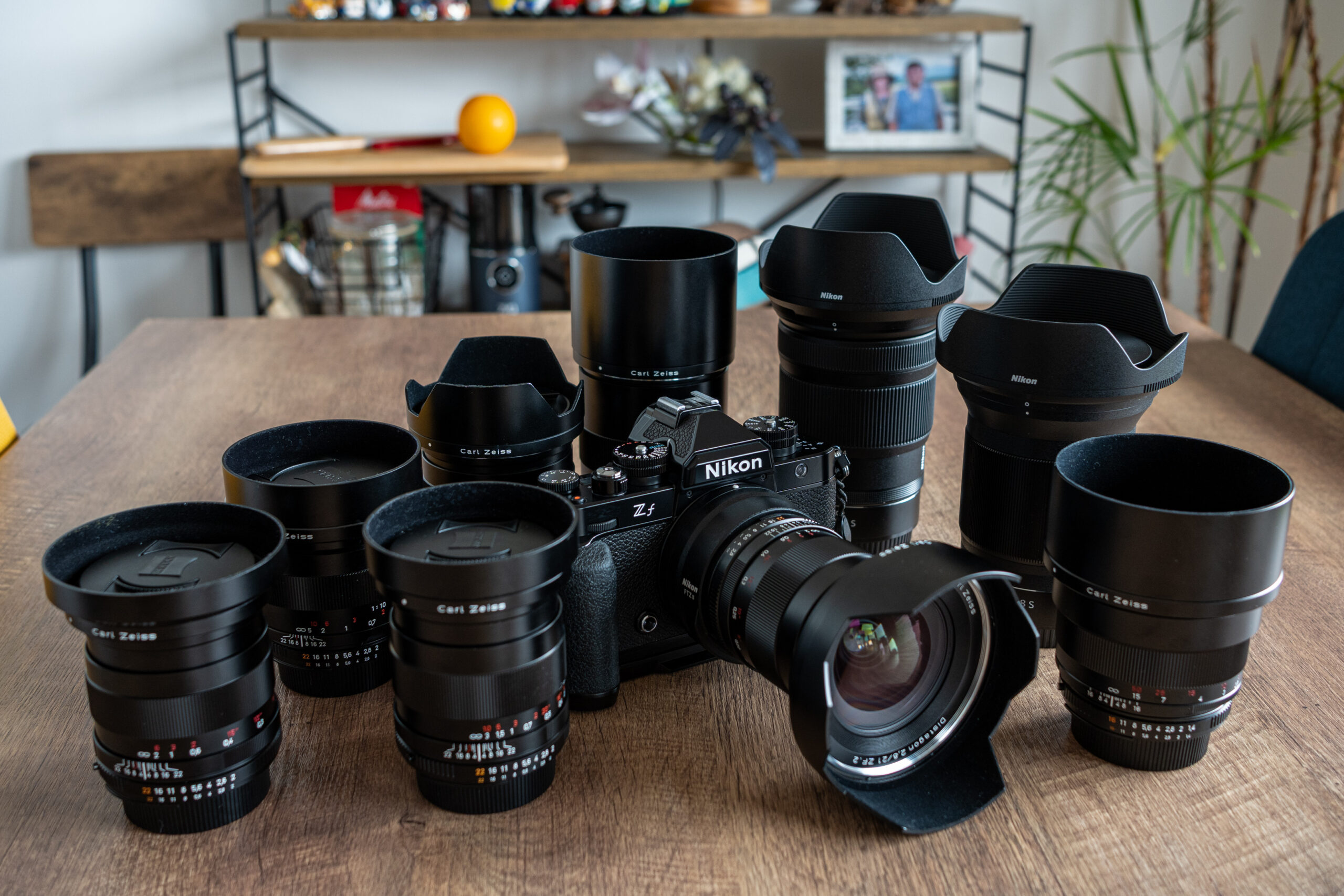 Nikon Zf と Carl Zeiss Classic レンズ